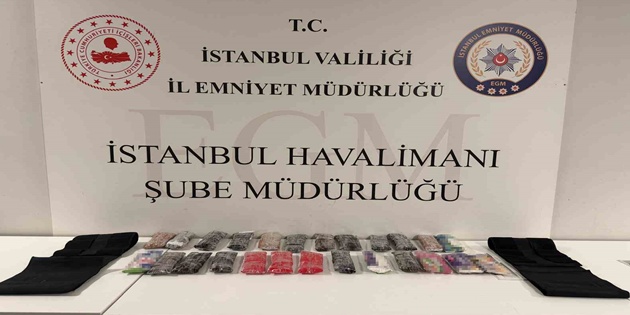 İstanbul Havalimanı’nda Uyuşturucu Operasyonu